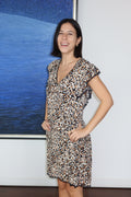 Zadig & Voltaire Animal Print Mini Dress