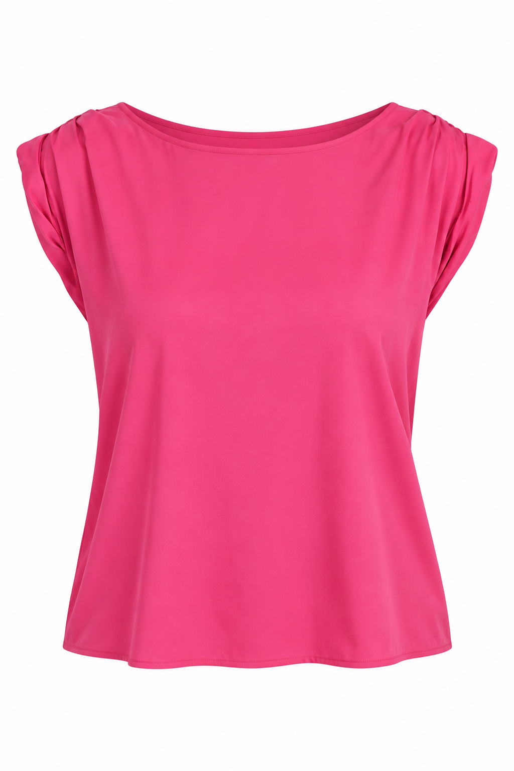 Alice + Olivia Satin Pink Blouse
