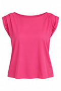 Alice + Olivia Satin Pink Blouse