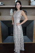 Vestido Largo BCBG con Lentejuelas