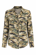 Equipment Camouflage-Print Blouse