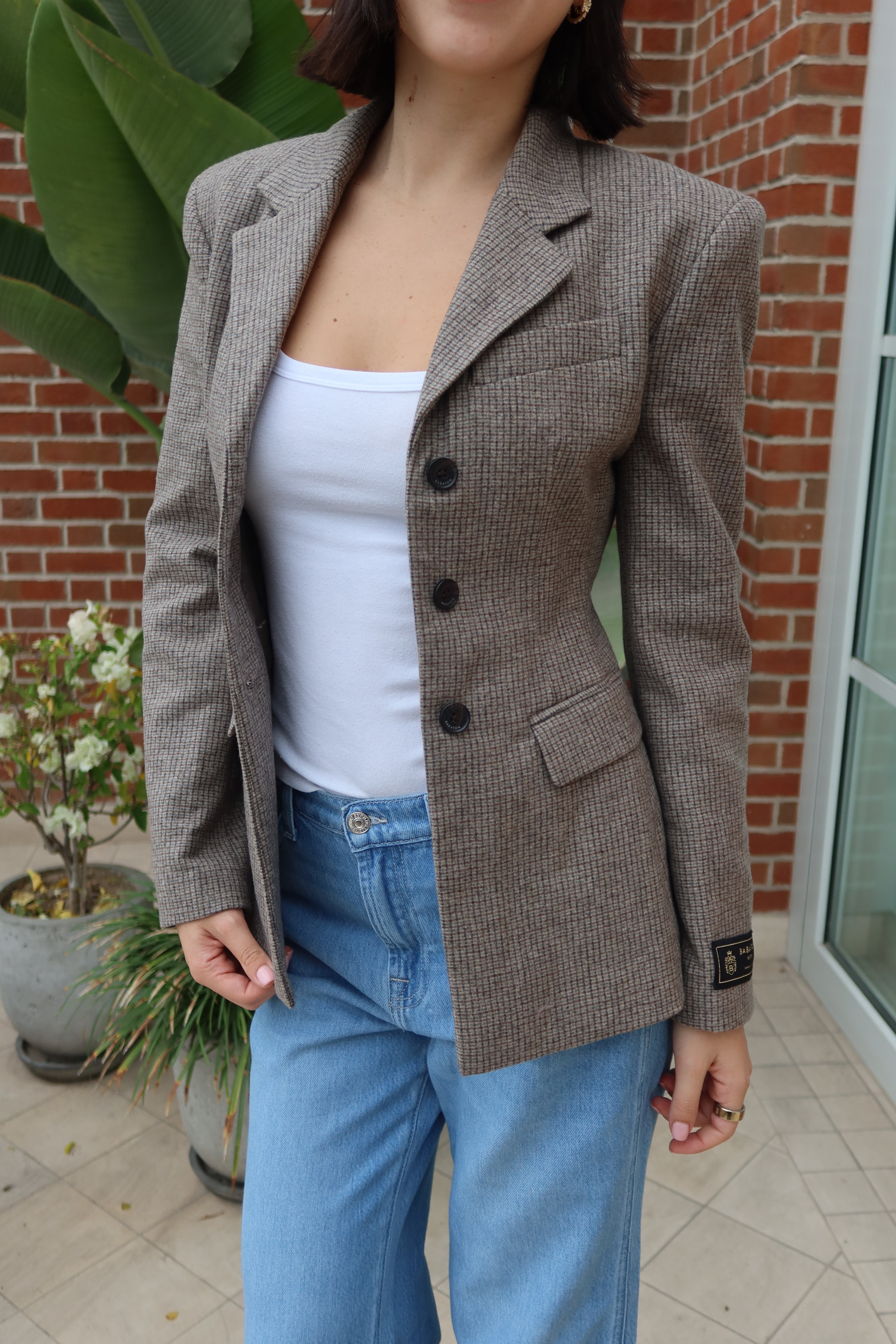 Blazer Entallado de Aritzia
