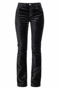 7 For All Mankind Dark Forest Green Velvet Skinny Pants
