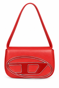 Diesel Red Leather Shoulder Bag