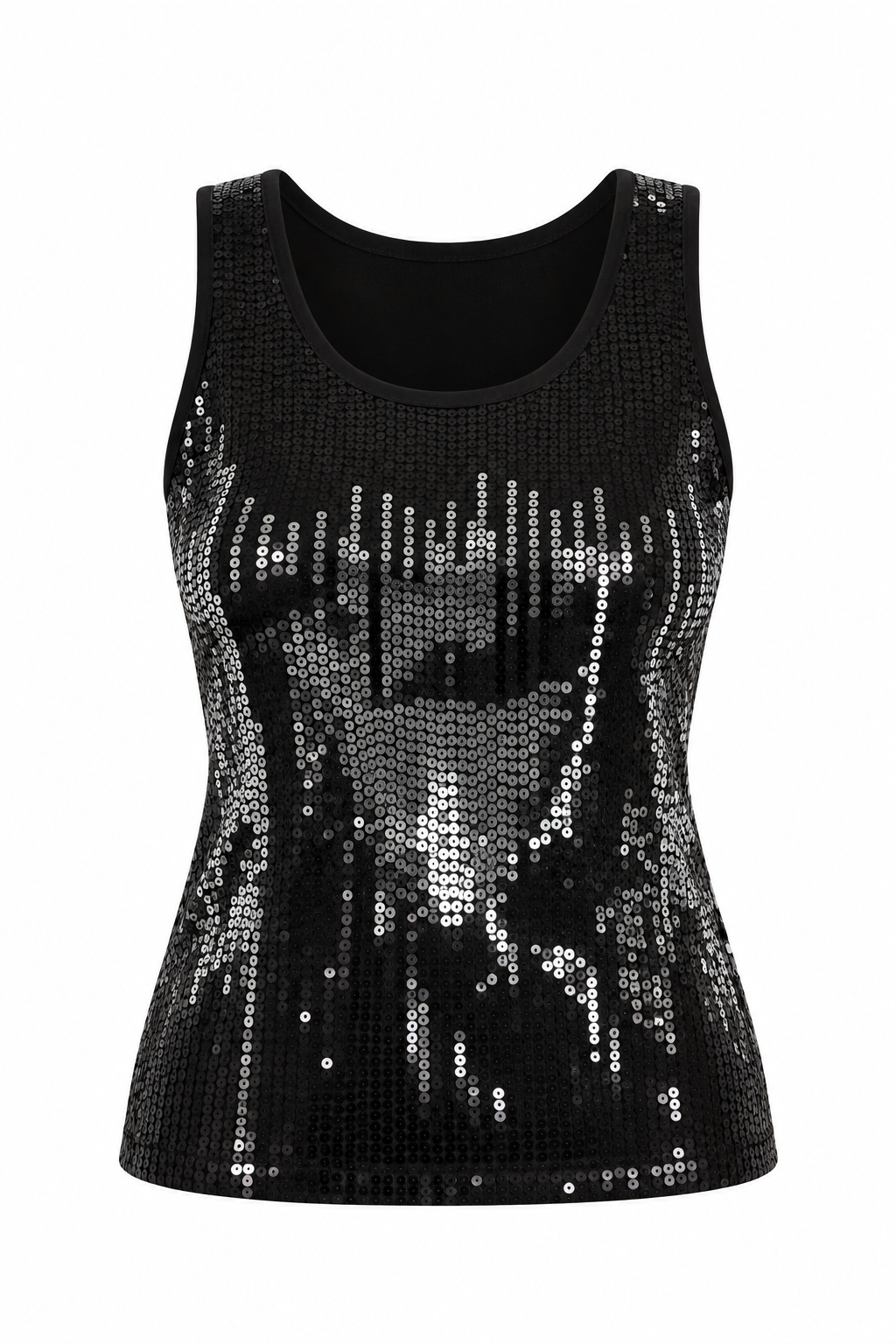 Michael Kors Black Sequin Top
