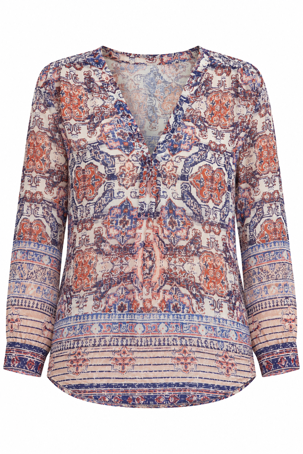 Blusa Bohemio Estampada de Joie