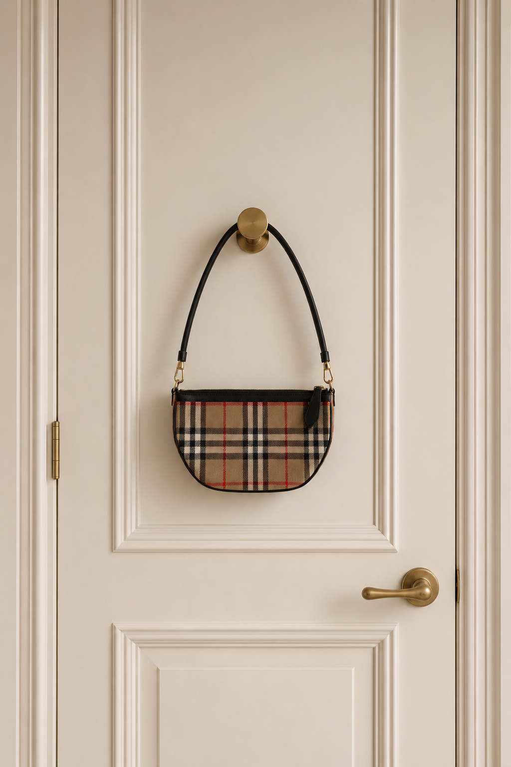 Burberry Vintage Nova Check Shoulder Bag