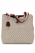 Carolina Herrera Monogram Canvas Tote Bag