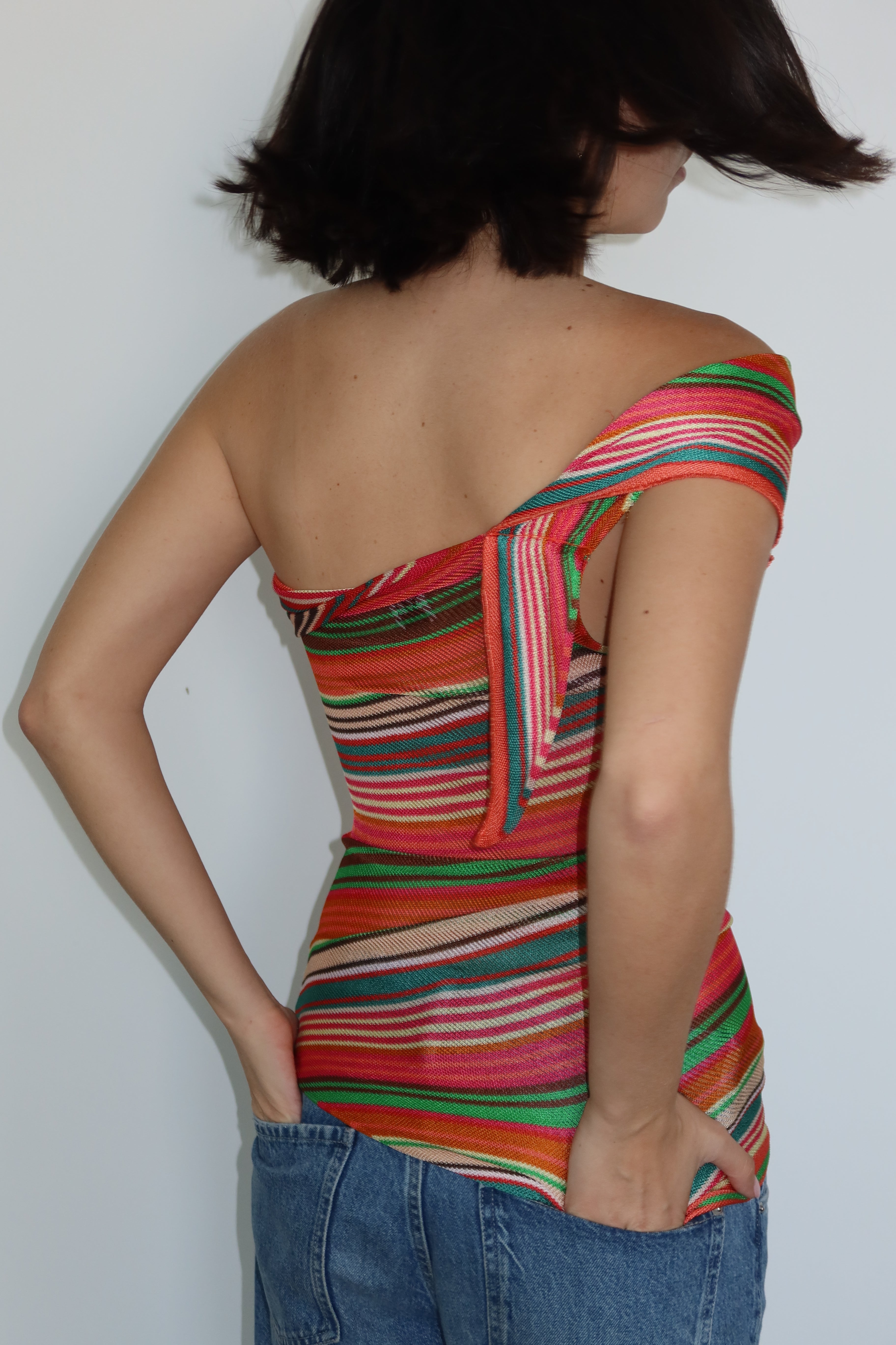 Missoni Multicolor Striped Knit Top