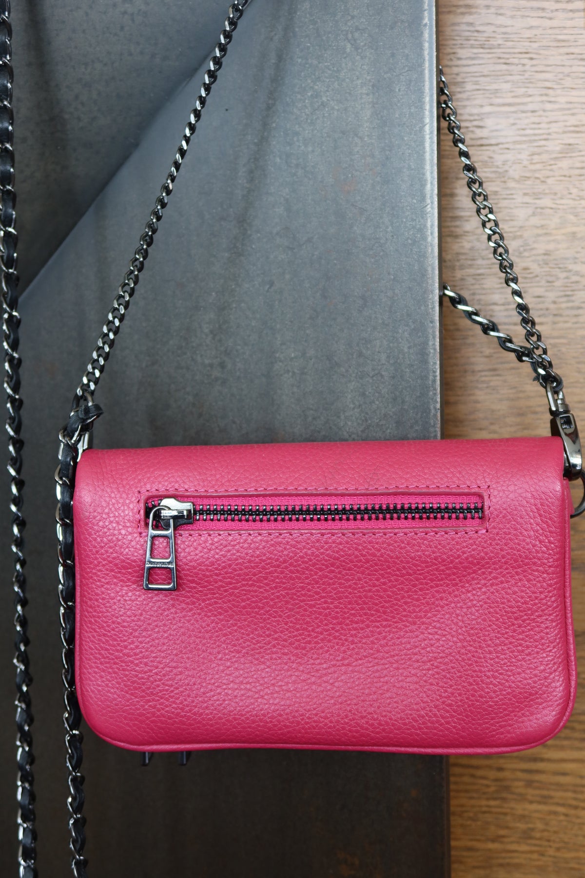 Zadig & Voltaire Rock Nano Fuchsia Bag