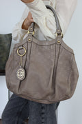 Gucci Taupe Guccissima Leather Tote Bag
