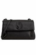 Saint Laurent Niki Black Leather Bag