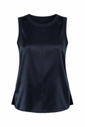 Rag & Bone Navy Silk Sleeveless Top