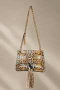Gucci Python Tassel Shoulder Bag