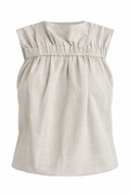 Blusa sin Mangas Beige de COS 