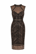 Vestido de Lentejuelas Rose Gold de Saylor