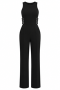 A.L.C. Black Buckle-Detail Jumpsuit