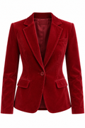 Blazer Burgundy de Terciopelo de Zadig & Voltaire