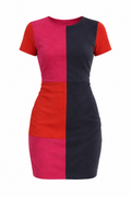 Julie Brown NYC Colorblock Mini Dress