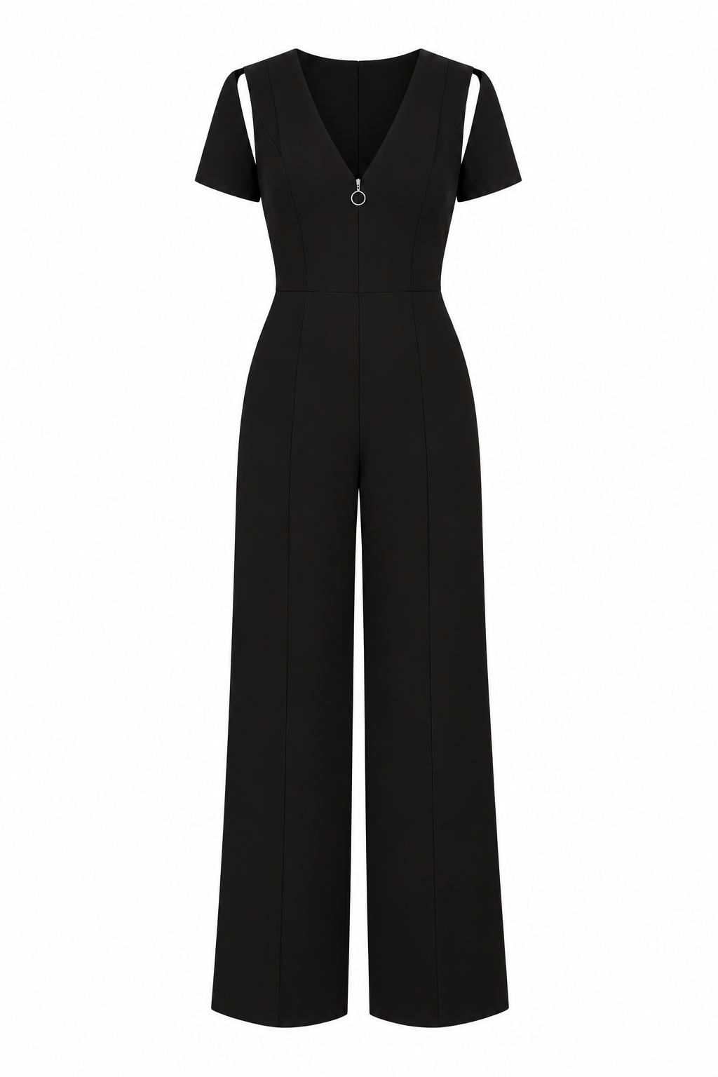 BCBG Black Tailored Jumpsuit