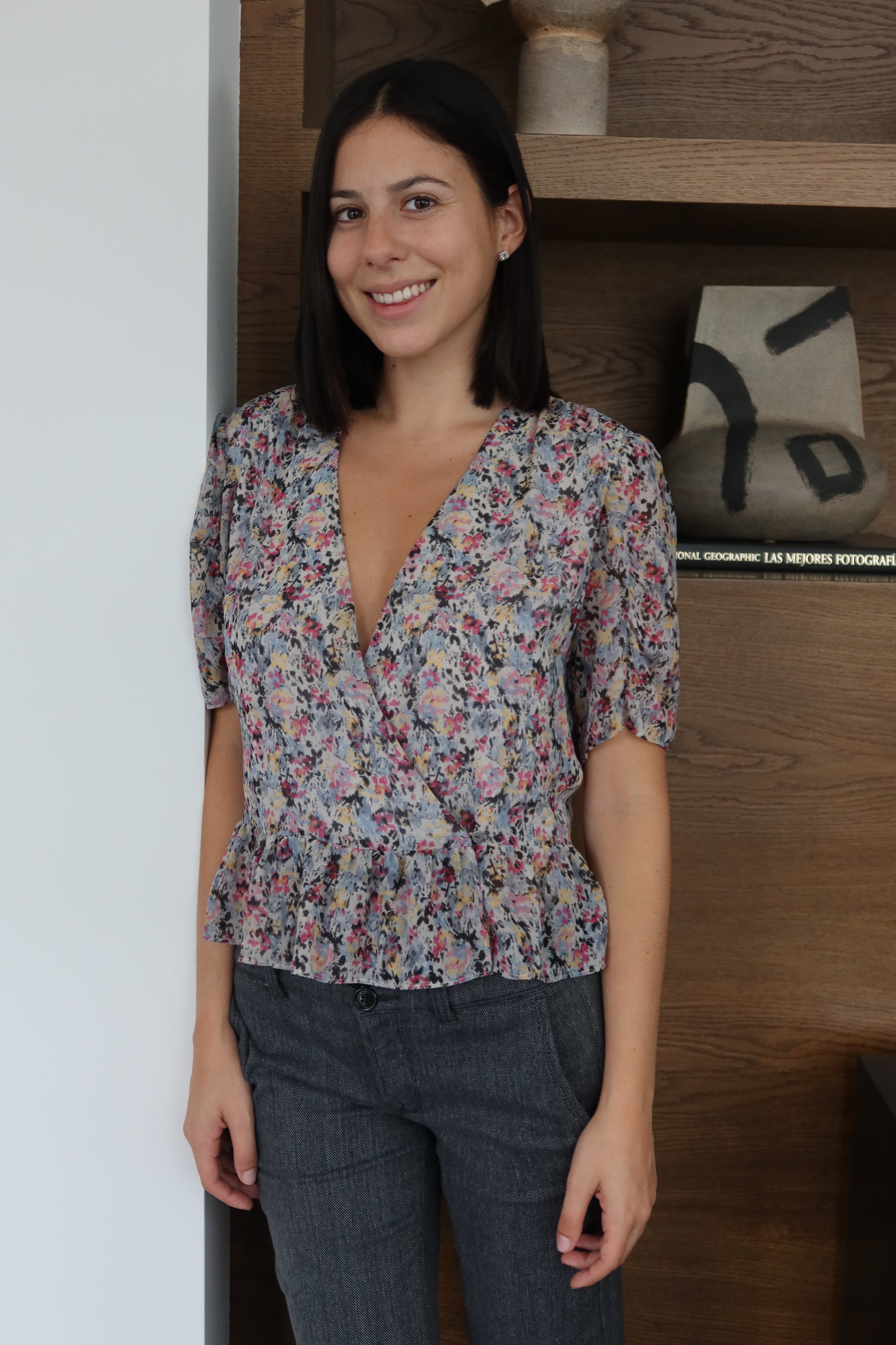 Top Lencero de Terciopelo con Encaje Zadig & Voltaire