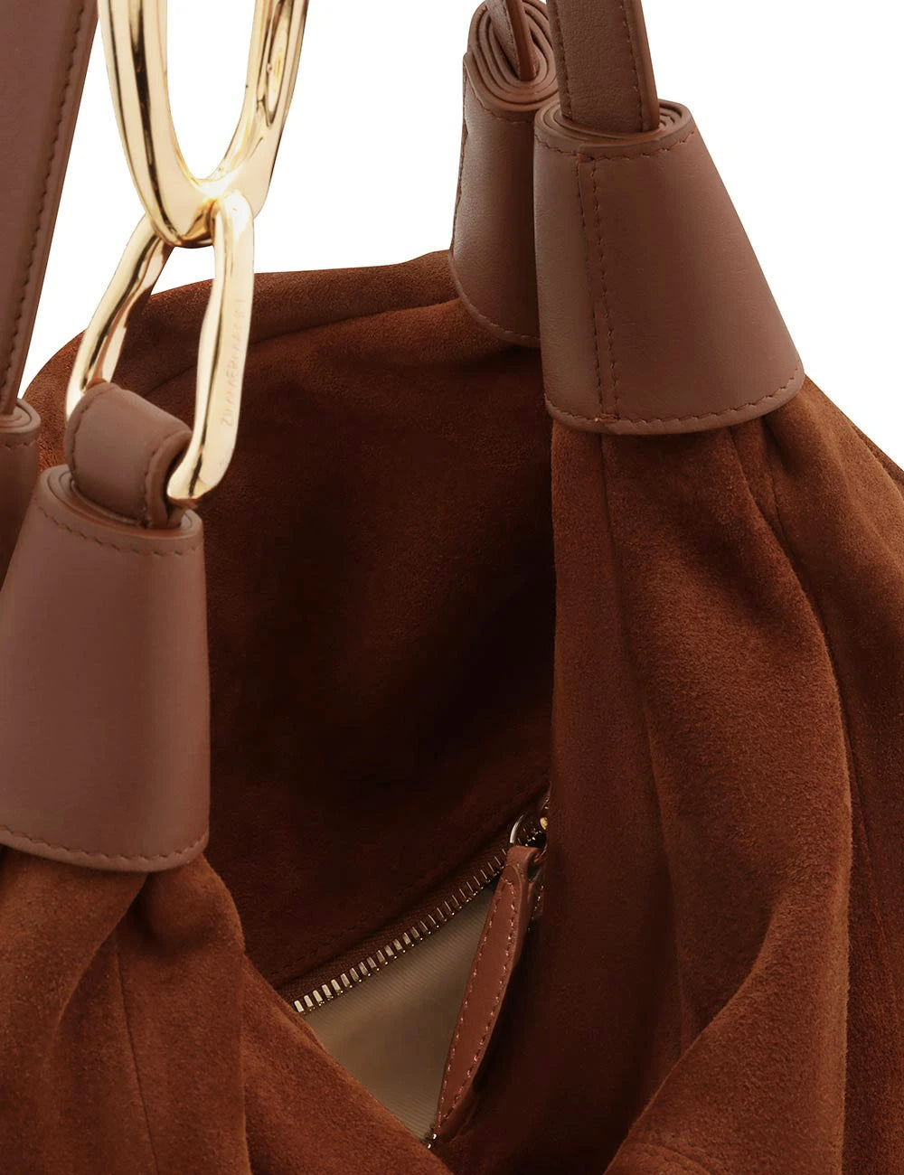 Zimmermann Tan Suede Shoulder Bag