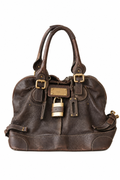 Chloé Brown Leather Paddington Bag