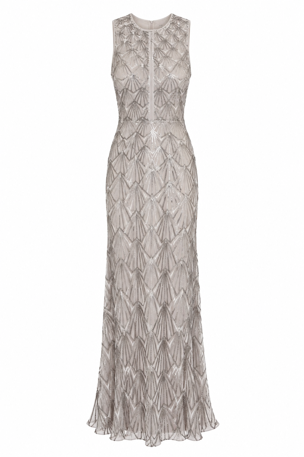 BCBG Embellished Maxi Dress