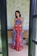 FARM Rio Tropical Halter Maxi Dress