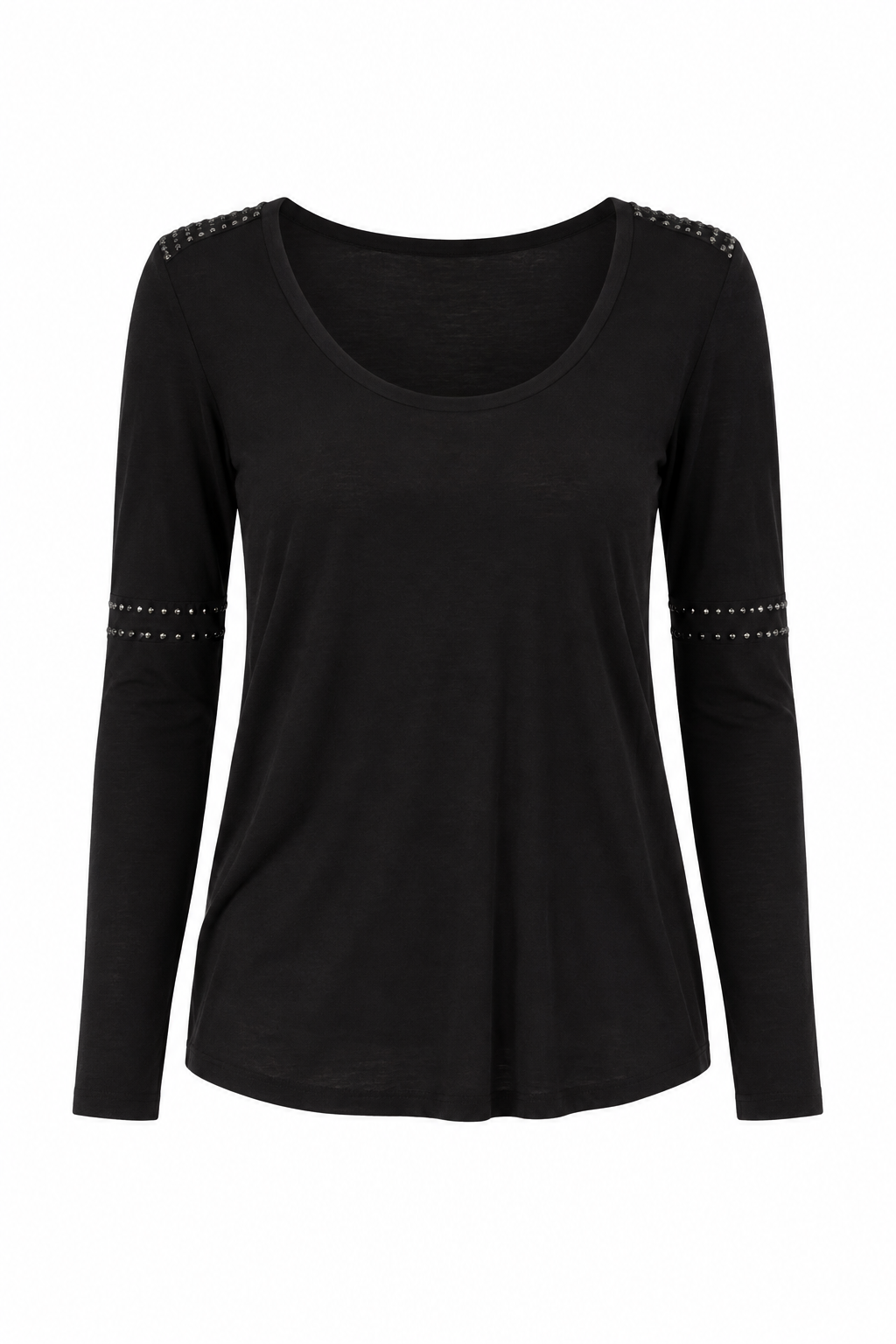 Karen Millen Long-Sleeve Embellished Top