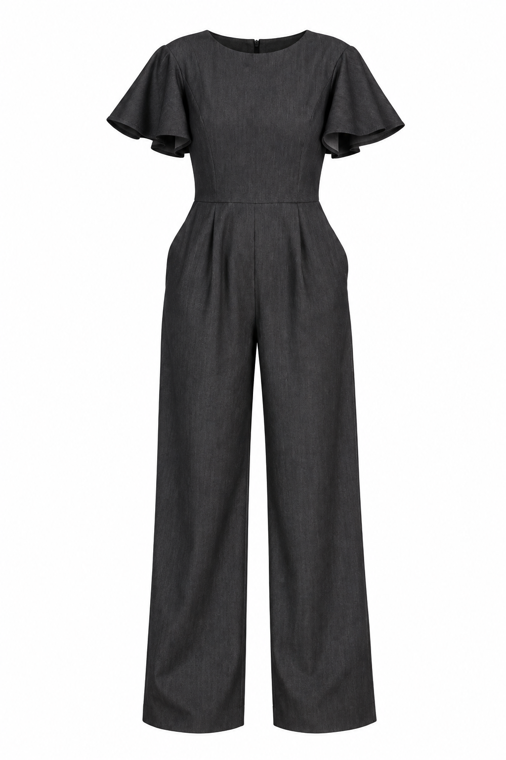 Calvin Klein Black Wide-Leg Jumpsuit