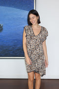 Zadig & Voltaire Animal Print Mini Dress