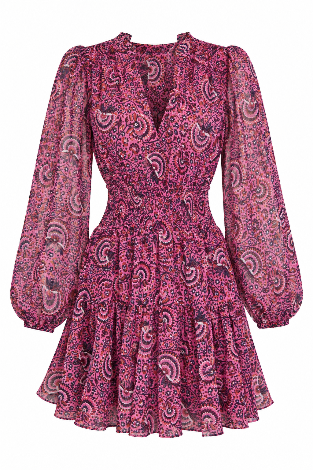 A.L.C. Pink Printed Mini Dress