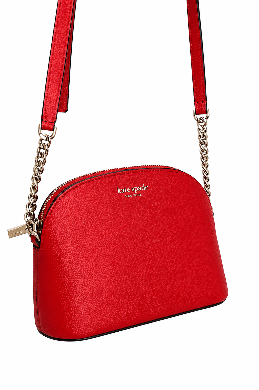 Bolso Crossbody Rojo de Cuero de Kate Spade