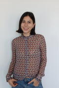 Blusa Estampada Floral de Claudie Pierlot