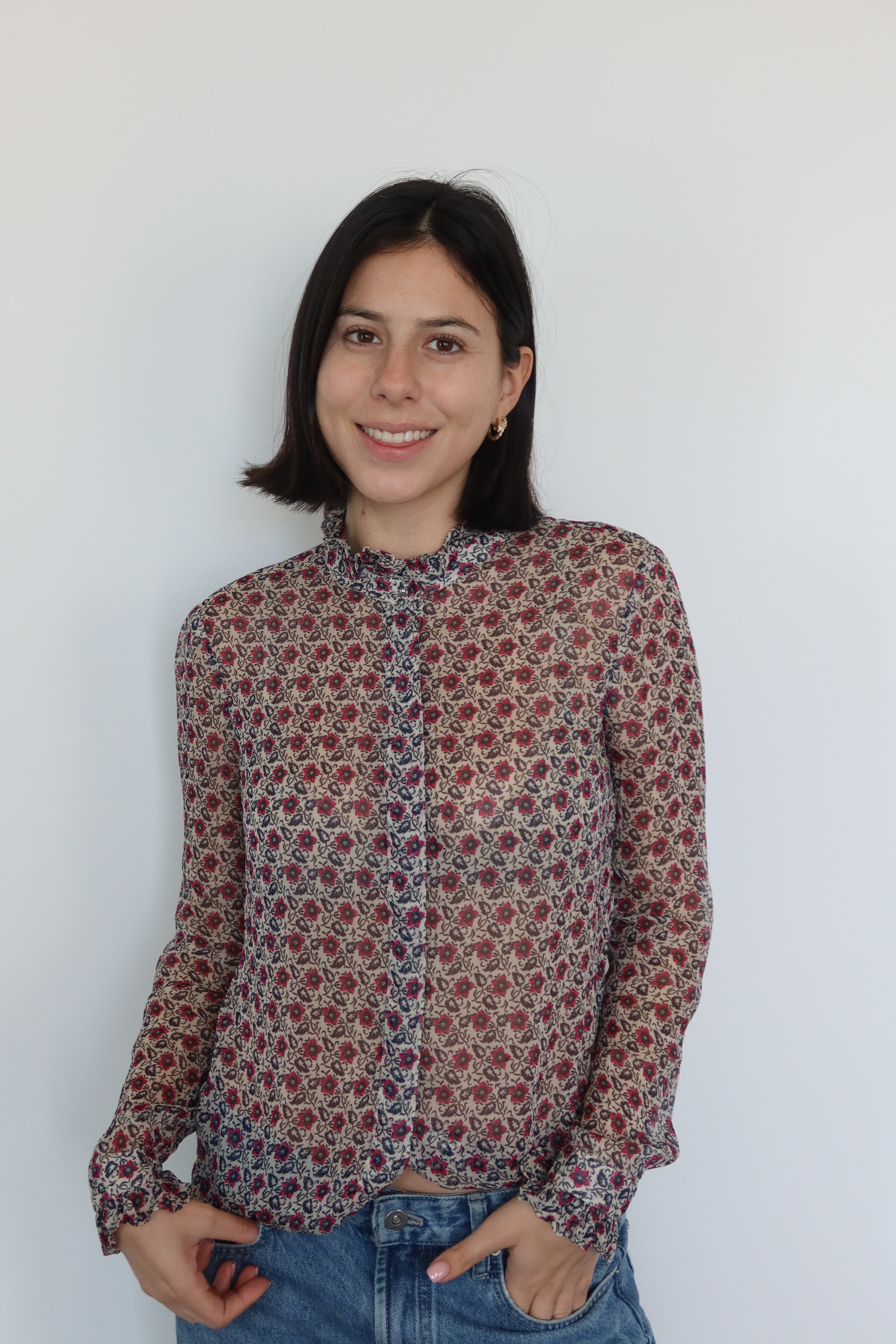 Blusa Estampada Floral de Claudie Pierlot