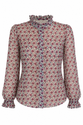 Claudie Pierlot Floral Print Blouse