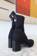 Botines Zadig & Voltaire Negros de Tejido Tipo Media