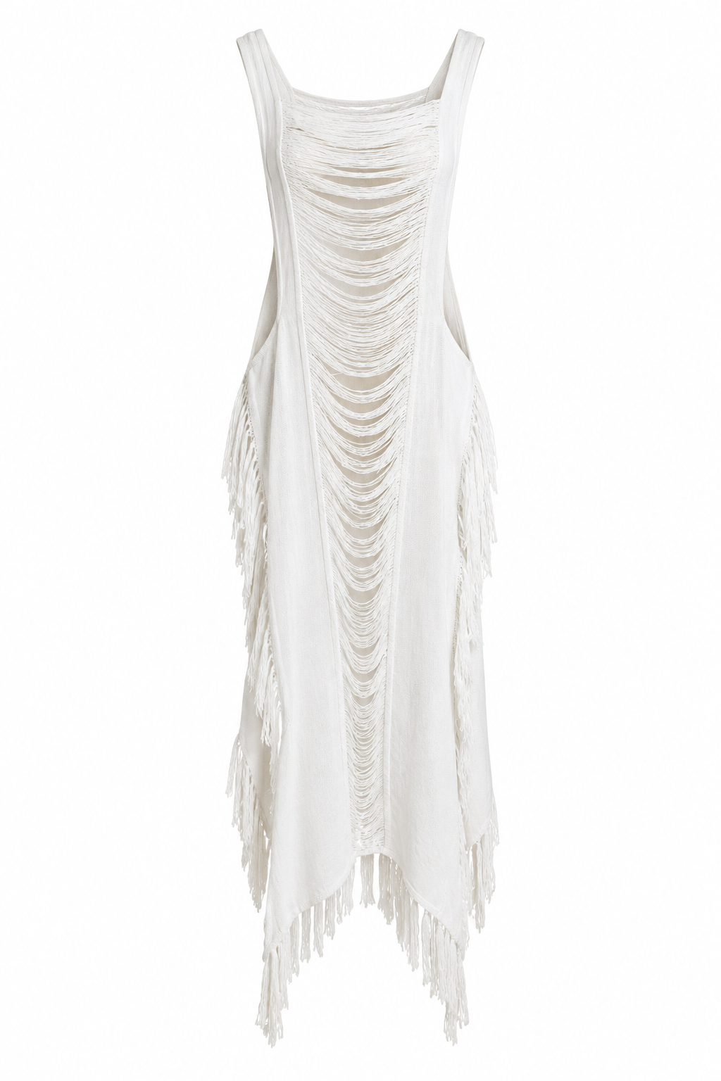 Vestido de Playa de Punto Crema de ST DOM. 