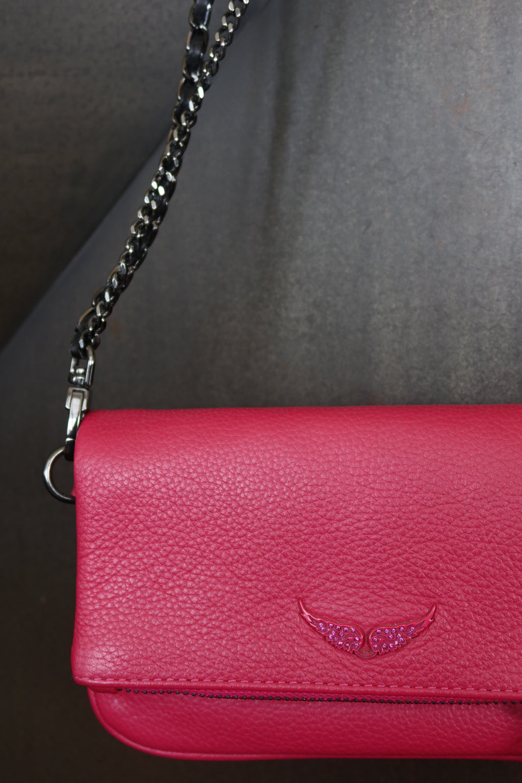 Zadig & Voltaire Rock Nano Fuchsia Bag