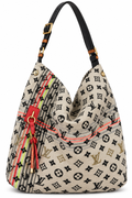 Louis Vuitton Limited Edition Monogram Cheche Bohemian Hobo Bag