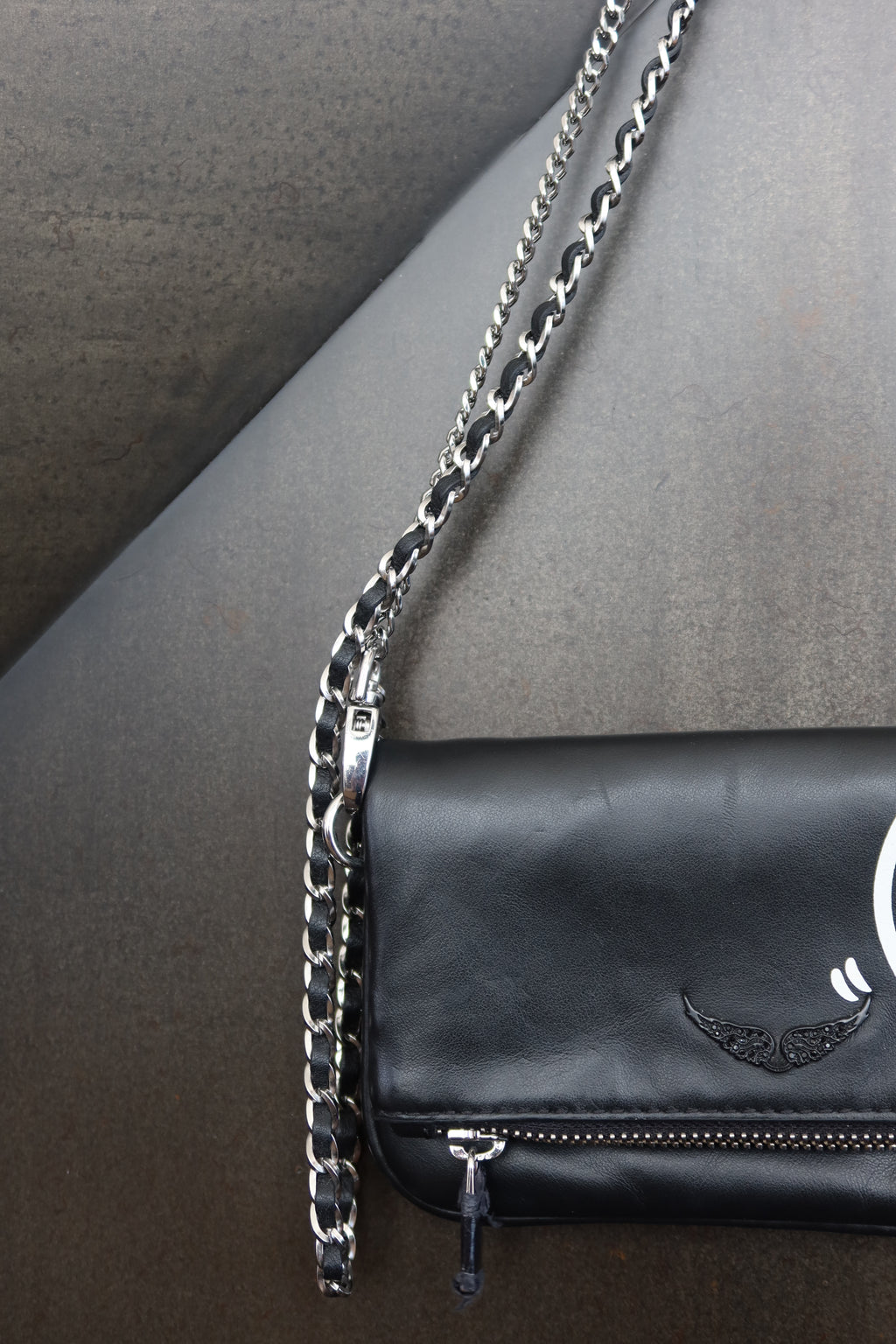 Cartera Zadig & Voltaire Rock Nano con Estampado Grafiti