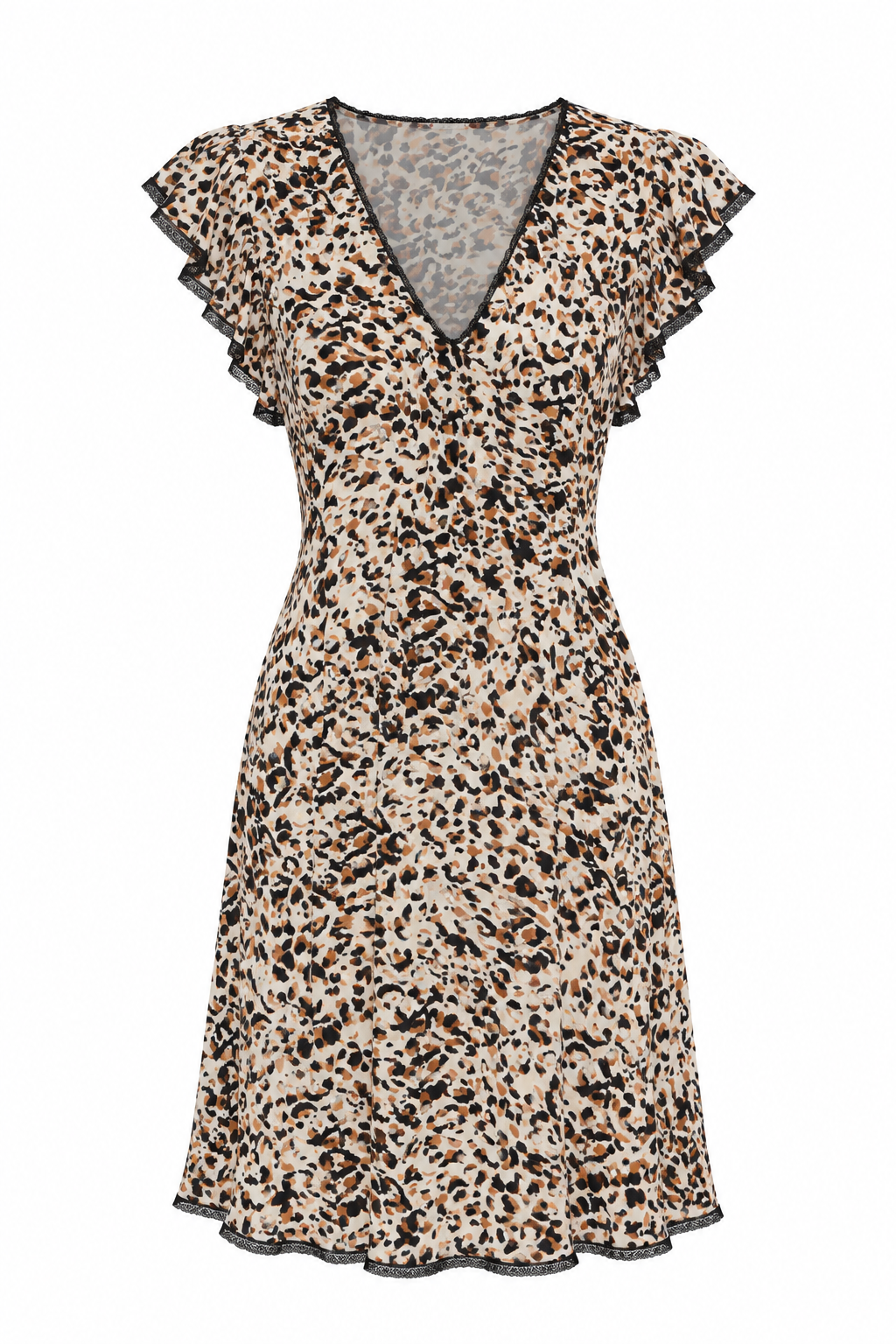 Zadig & Voltaire Animal Print Mini Dress
