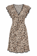 Zadig & Voltaire Animal Print Mini Dress