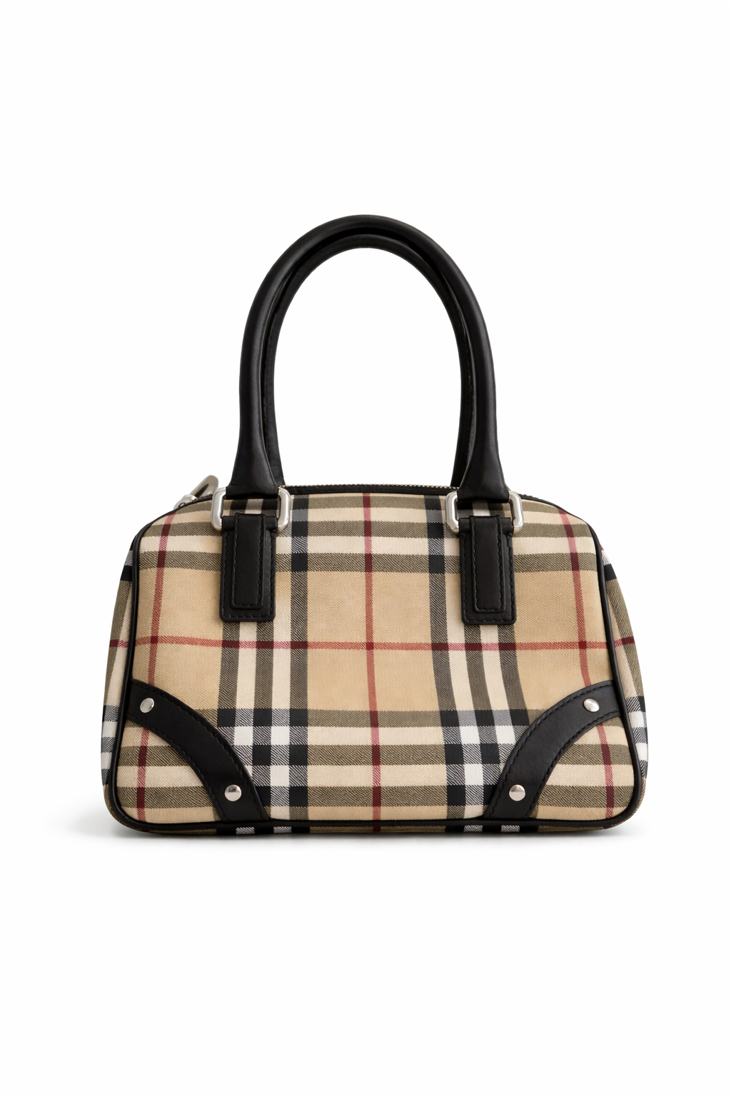 Burberry Vintage Check Bowling Bag