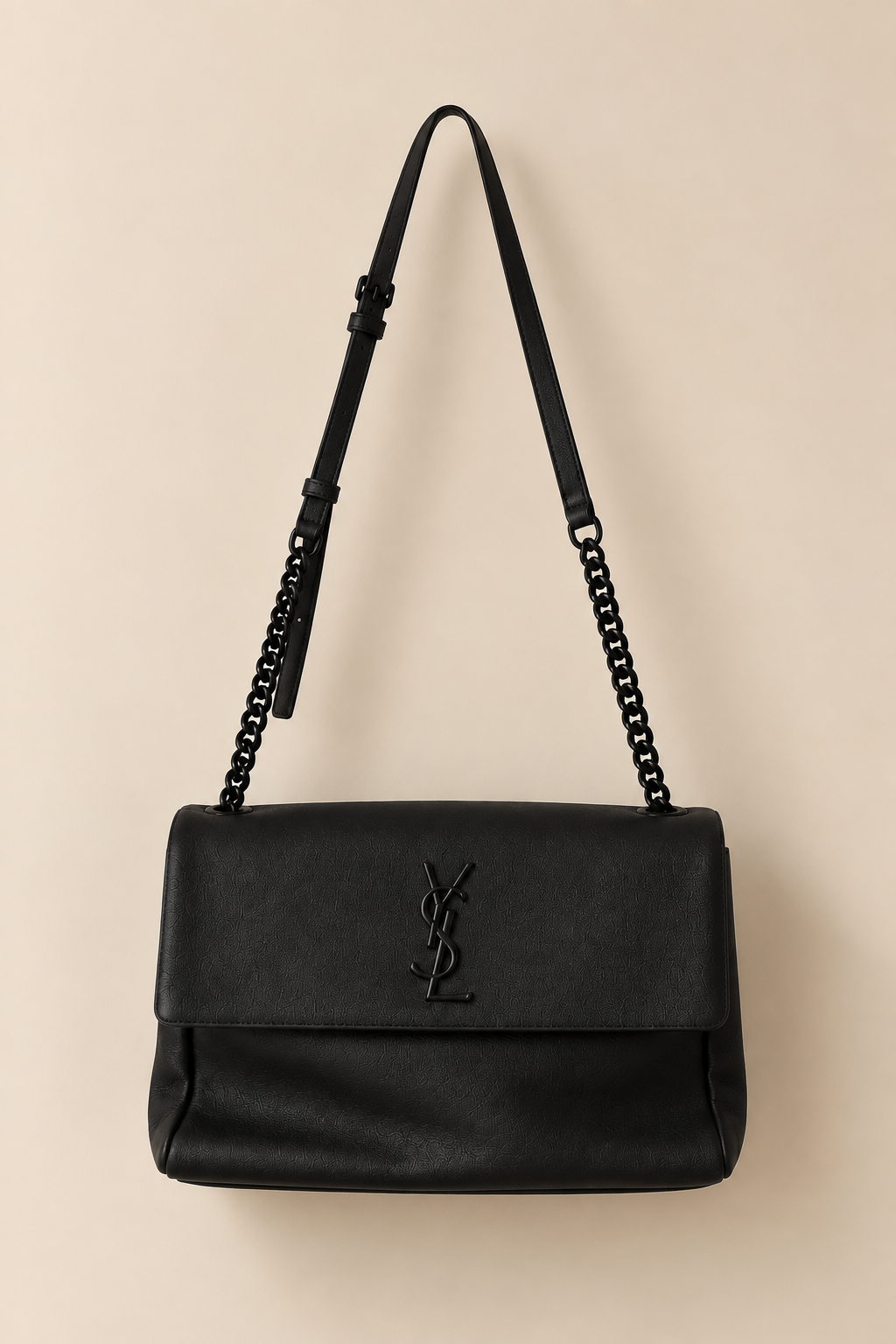 Saint Laurent Niki Black Leather Bag