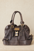 Chloé Brown Leather Paddington Bag