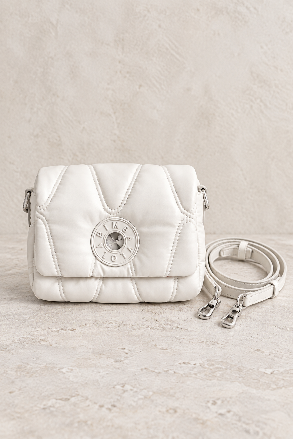 Mini Bolso Crossbody Blanco de Bimba y Lola