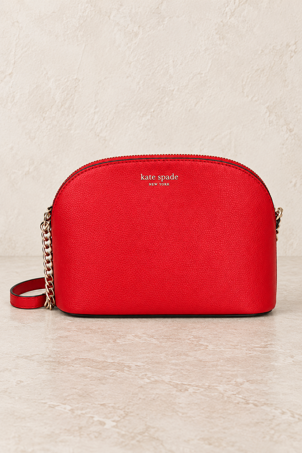 Kate Spade Red Leather Crossbody Bag