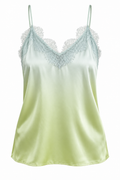 Cami Silk Lace Trim Blouse